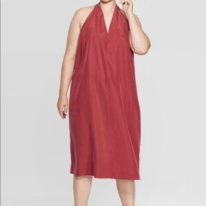 Prologue Red Midi Dress
